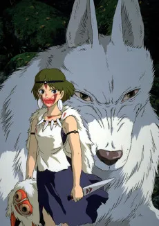 Mononoke-hime anime posteri