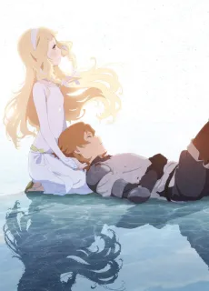Sayonara no Asa ni Yakusoku no Hana wo Kazarou anime posteri